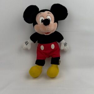 VTG Mickey Mouse Classic Plush 12” Disneyland Walt Disney World